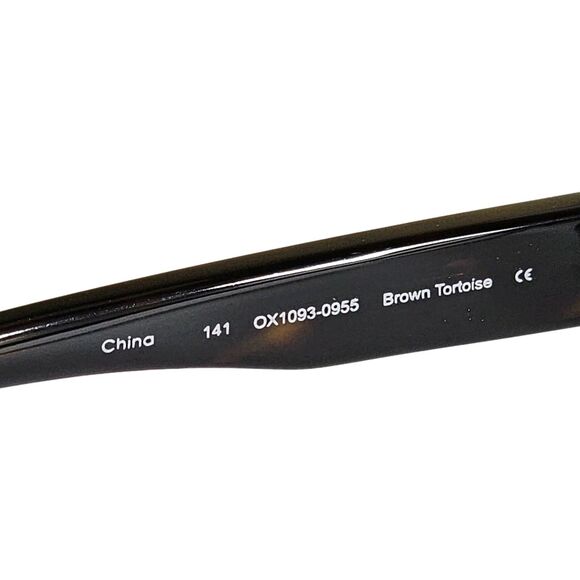 New Oakley YARDDOG II OX1093-0955 55-17 141 Brn Tortoise Eyeglasses Frames Only - Picture 10 of 16